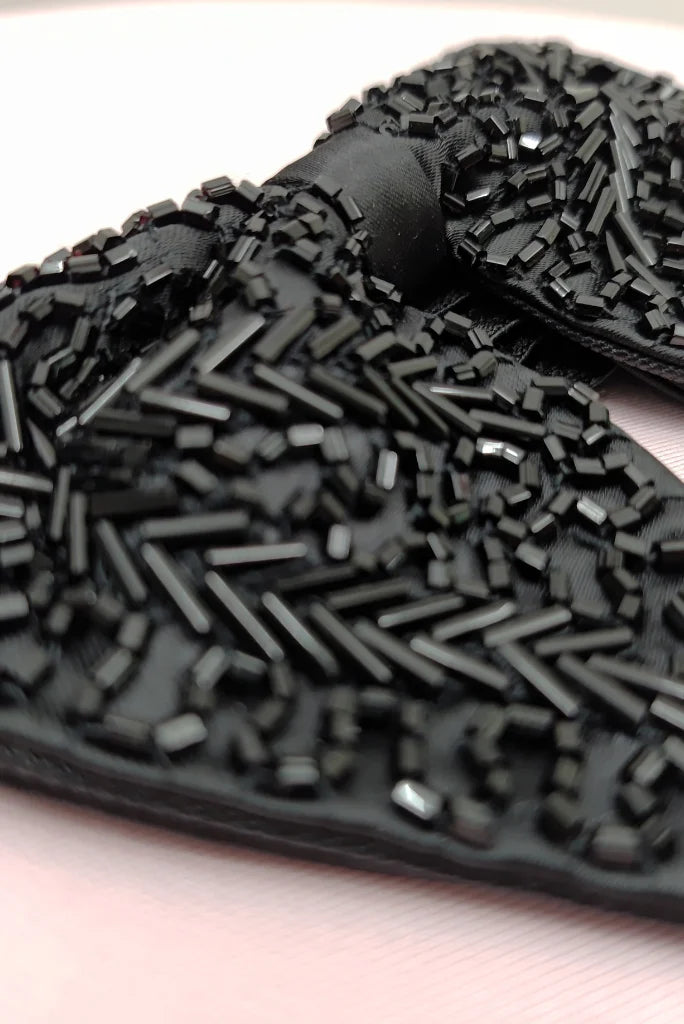 Men's Premium Black Bow Tie, Designer Bow Tie for Wedding and Events