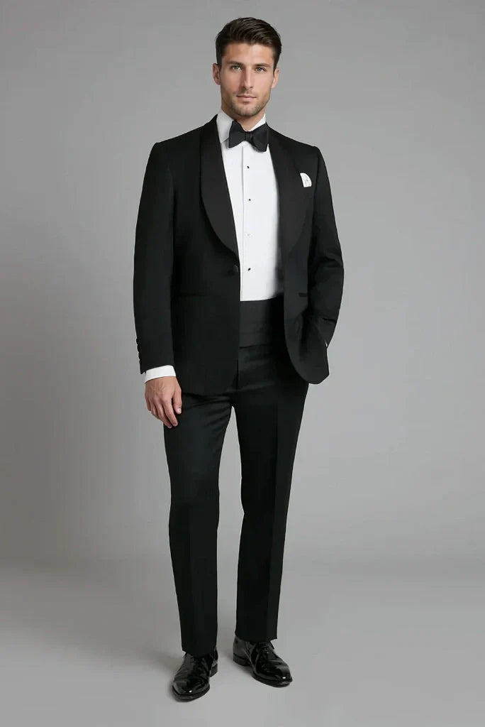 Men Black Tuxedo Blazer Elegant Groom Wedding Jacket & Dinner Event Party Wear Blazer Coat