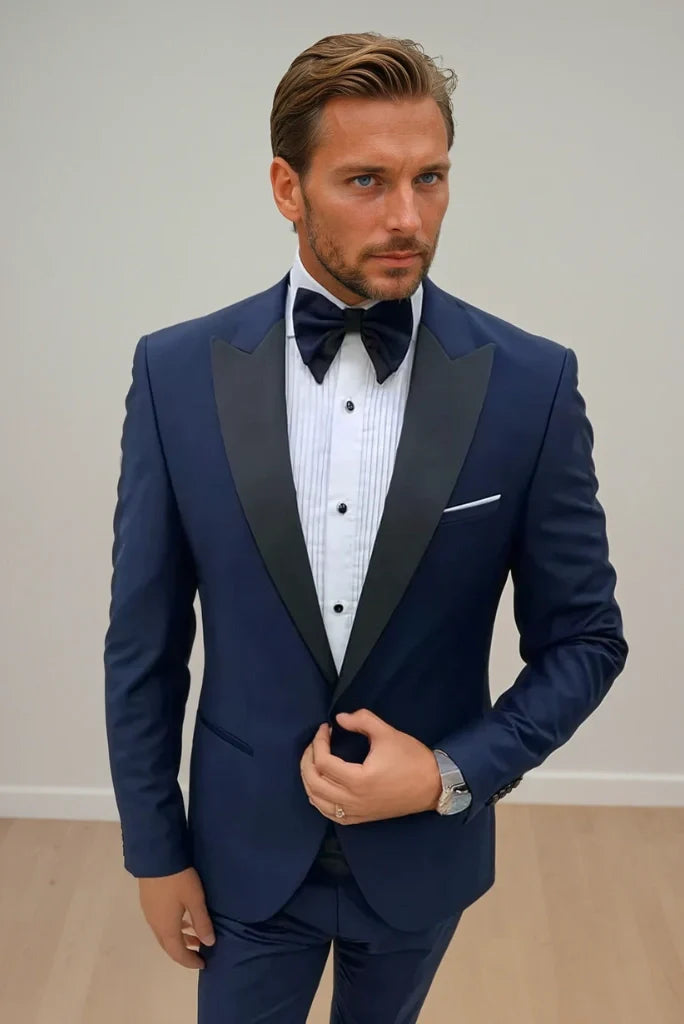 Men Two Piece Tuxedo Suit Perfect For Groom Wedding Suit Gala Parties Suit & Gift For Him