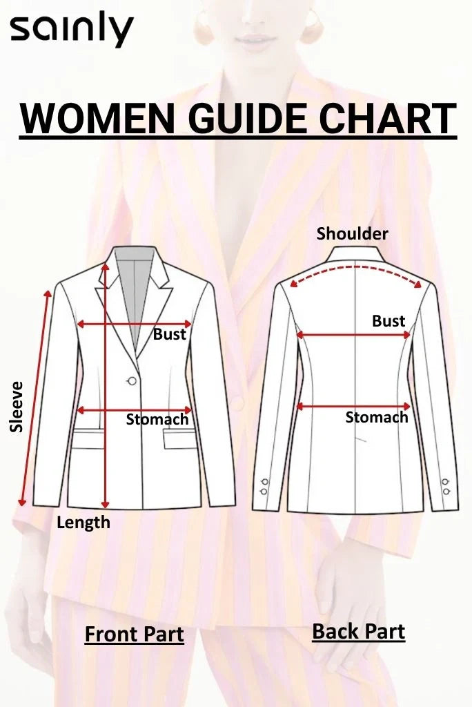 Women Double Breasted Pink & Red Stripe Hand Block Print Co-Ord Set Cotton Women's Blazer And Trousers Set Stylish Partywear Suits